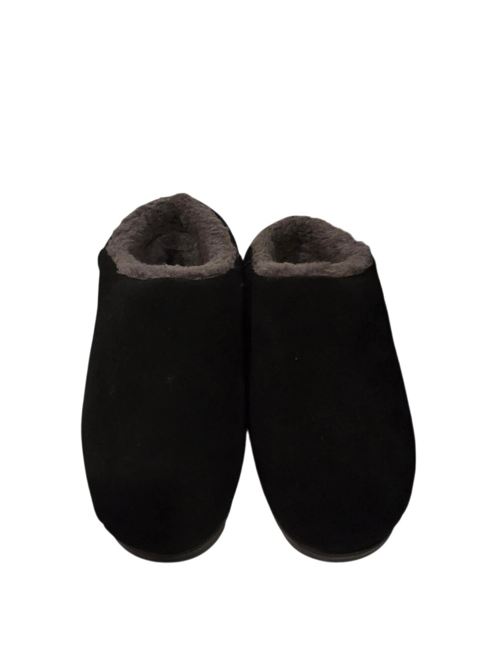 UGG Pumped Slides Black 8 1158215 Suede New - Picture 4 of 9